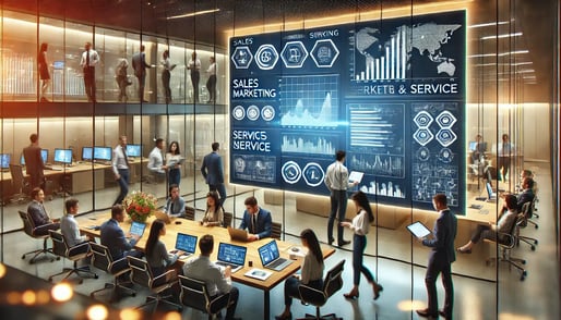 Breaking Down Silos: Aligning Sales, Marketing, and Service Teams for Business Success